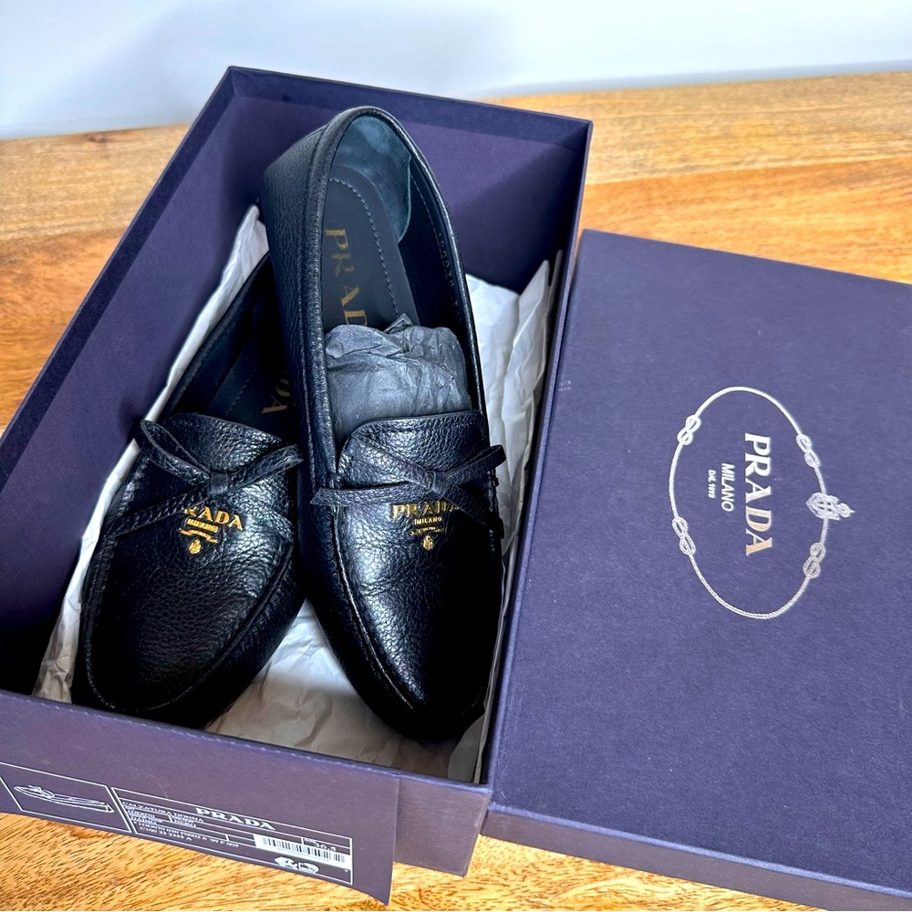 PRADA Shoes Driver Loafer Flats – Brand New, Never Worn!